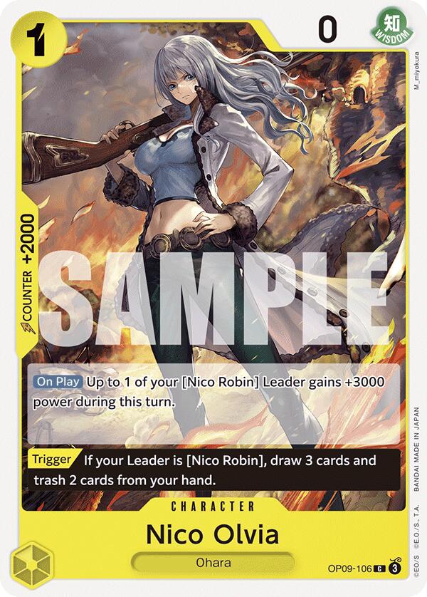 One Piece Card Game: Nico Olvia card image