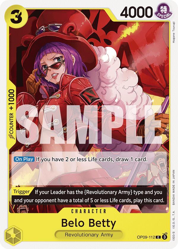 One Piece Card Game: Belo Betty card image