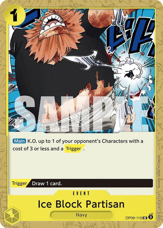 One Piece Card Game: Ice Block Partisan card image