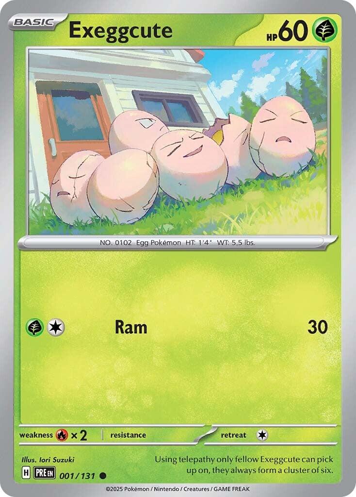 Pokemon: Exeggcute card image