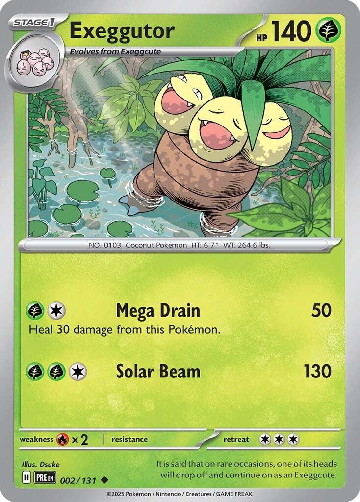 Pokemon: Exeggutor card image