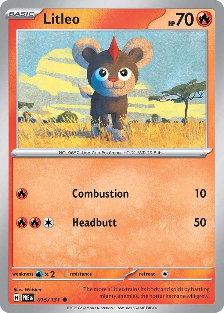 Pokemon: Litleo card image