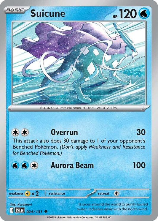 Pokemon: Suicune card image