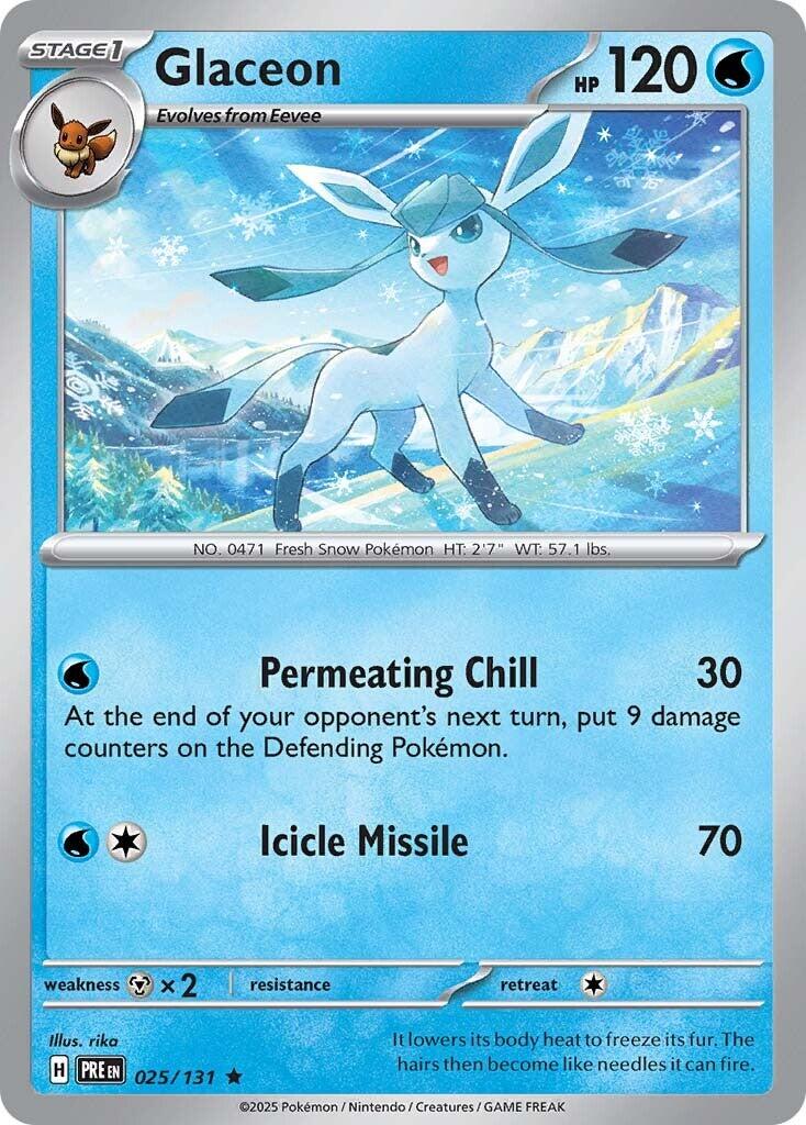 Pokemon: Glaceon card image