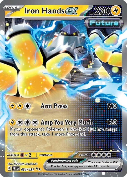 Pokemon: Iron Hands ex - 031/131 card image