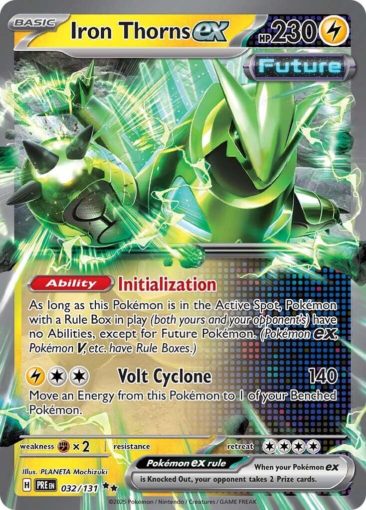 Pokemon: Iron Thorns ex card image