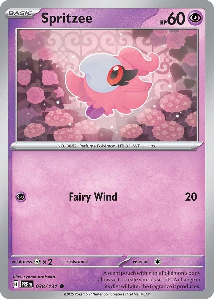 Pokemon: Spritzee card image