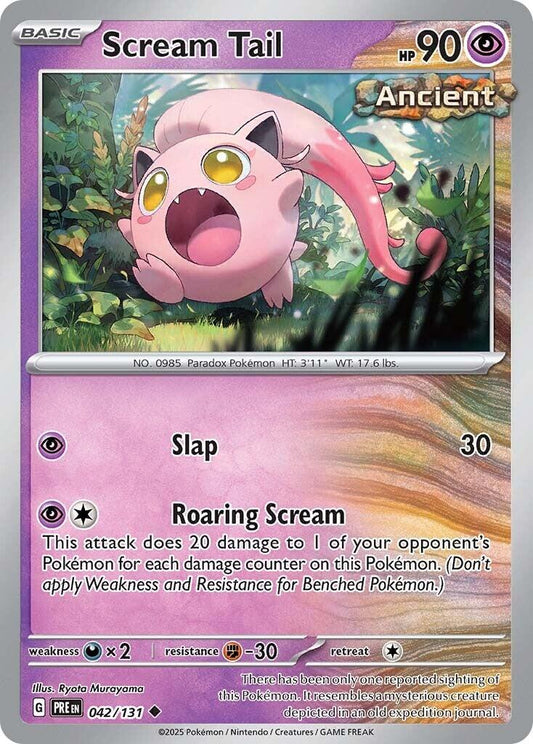 Pokemon: Scream Tail card image