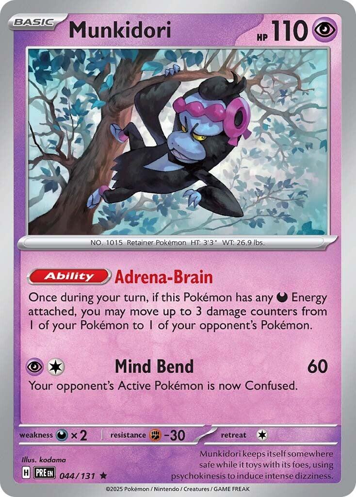 Pokemon: Munkidori card image