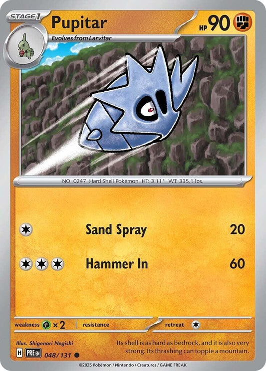 Pokemon: Pupitar card image