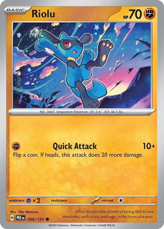 Pokemon: Riolu card image