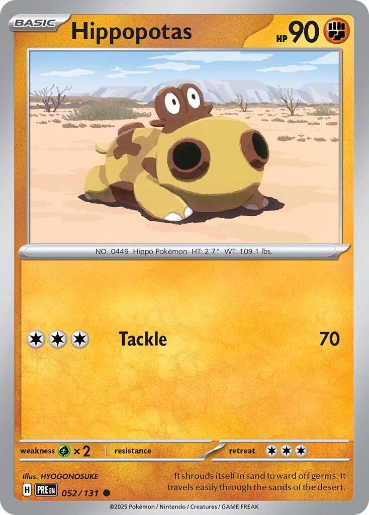 Pokemon: Hippopotas card image