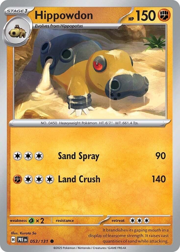 Pokemon: Hippowdon card image