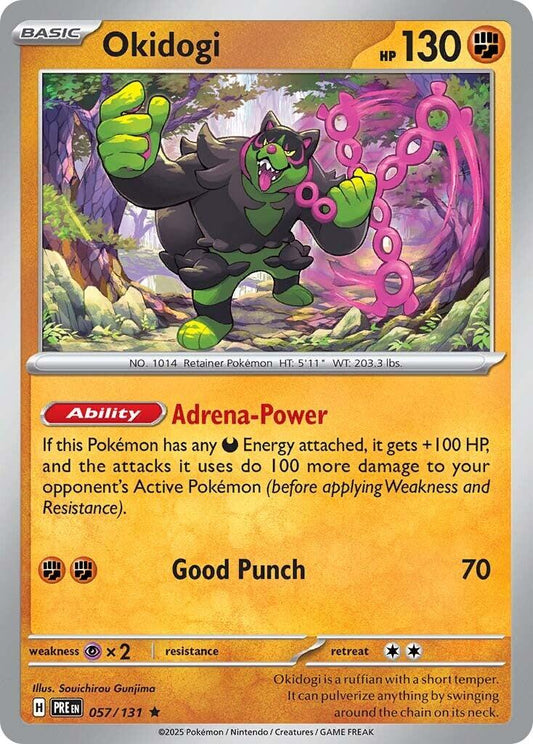 Pokemon: Okidogi card image