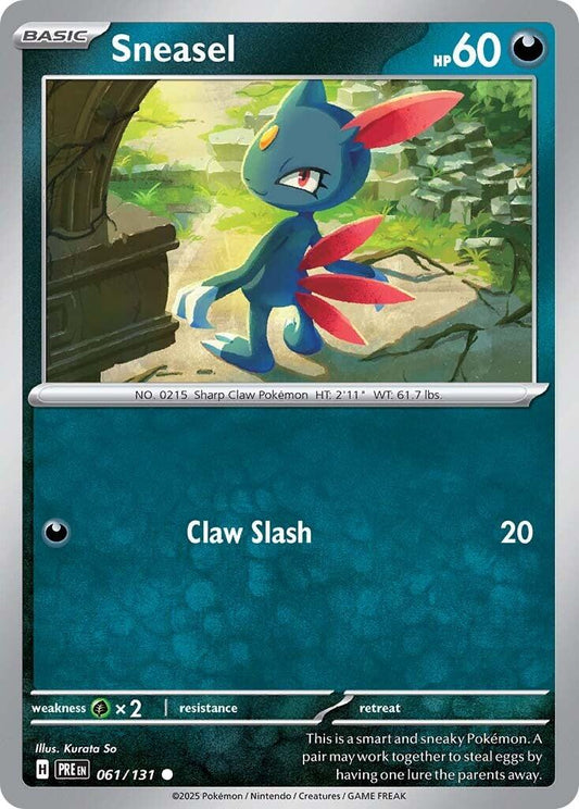 Pokemon: Sneasel card image