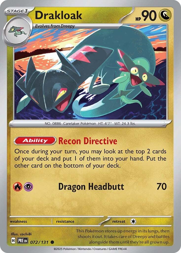 Pokemon: Drakloak card image