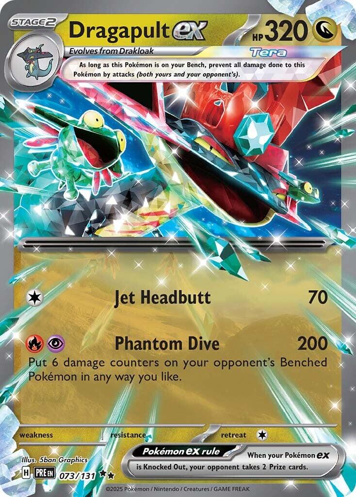 Pokemon: Dragapult ex - 073/131 card image