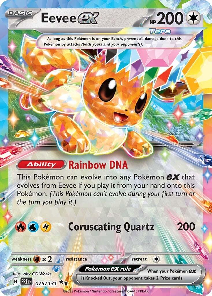 Pokemon: Eevee ex - 075/131 card image