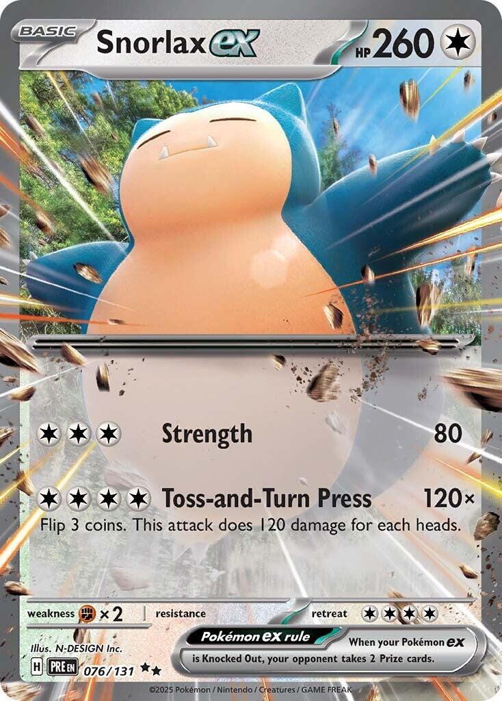 Pokemon: Snorlax ex card image