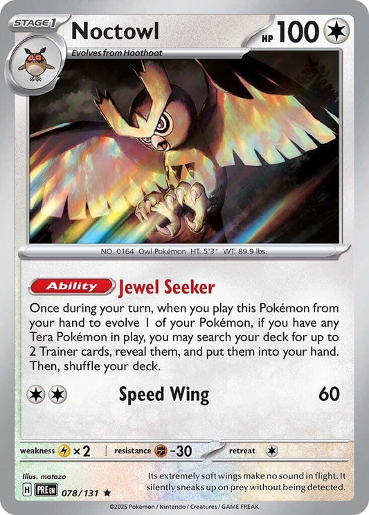 Pokemon: Noctowl card image