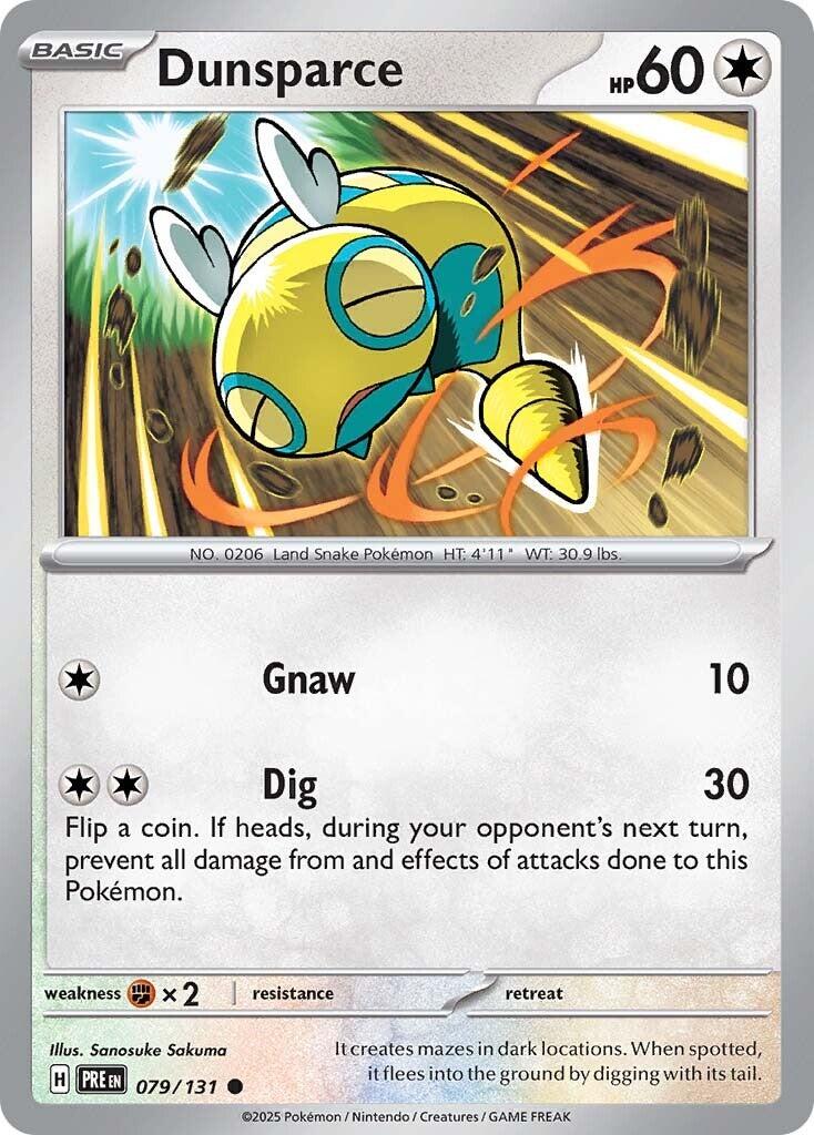 Pokemon: Dunsparce card image