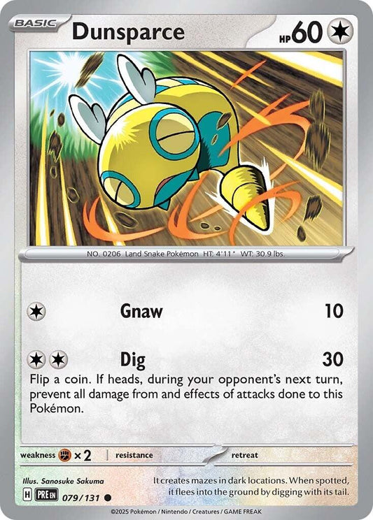 Pokemon: Dunsparce card image