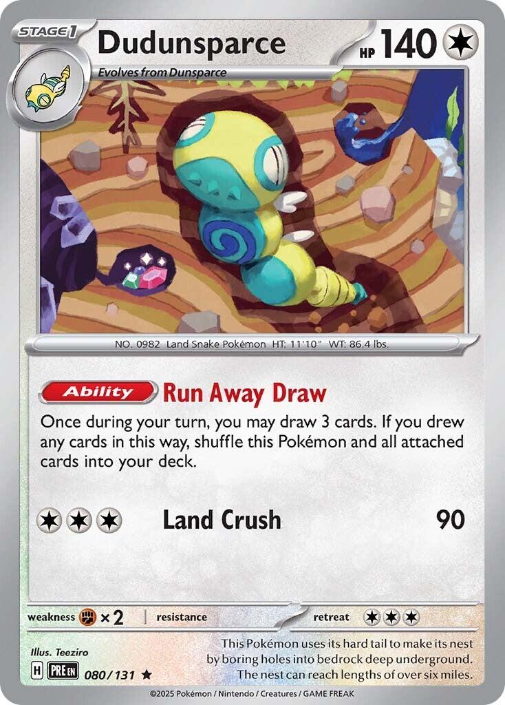 Pokemon: Dudunsparce card image