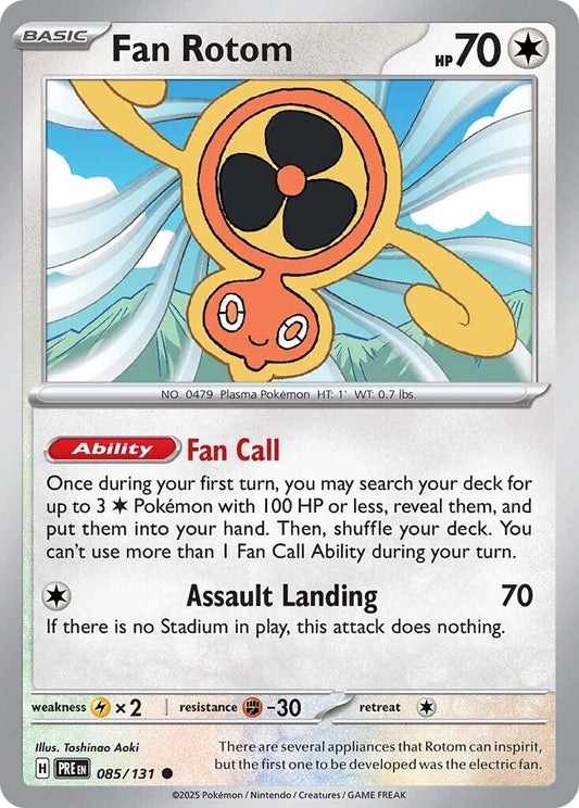 Pokemon: Fan Rotom card image