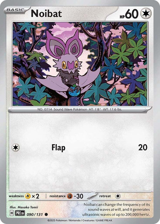 Pokemon: Noibat card image