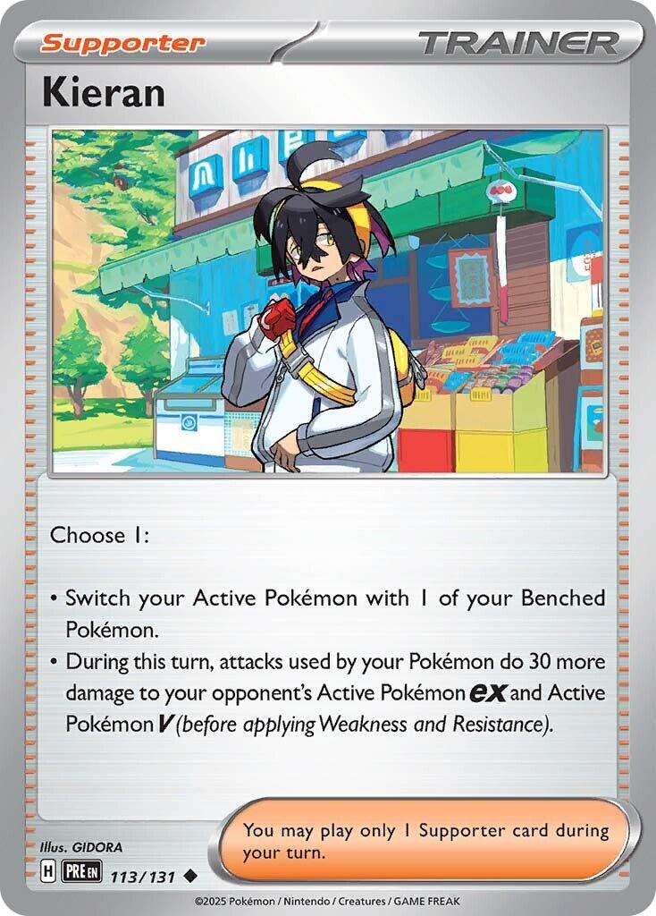 Pokemon: Kieran - 113/131 card image