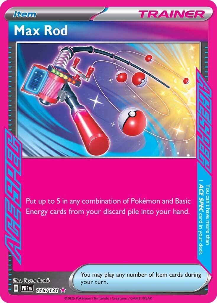 Pokemon: Max Rod card image