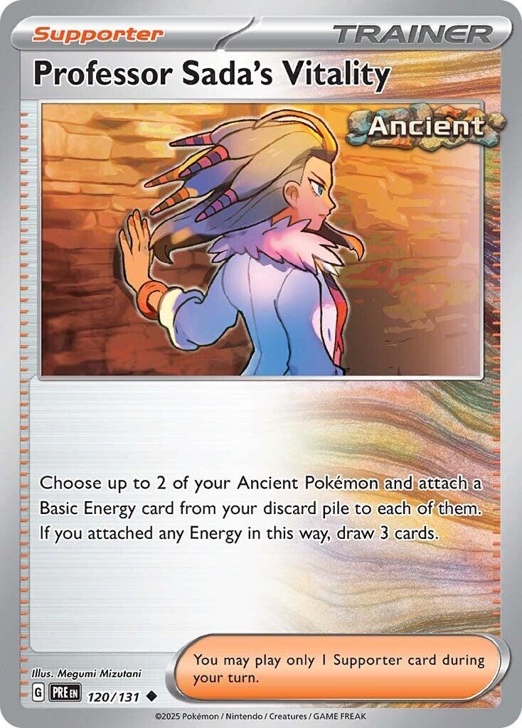 Pokemon: Professor Sada's Vitality card image