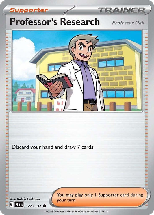 Pokemon: Professor's Research [Professor Oak] card image