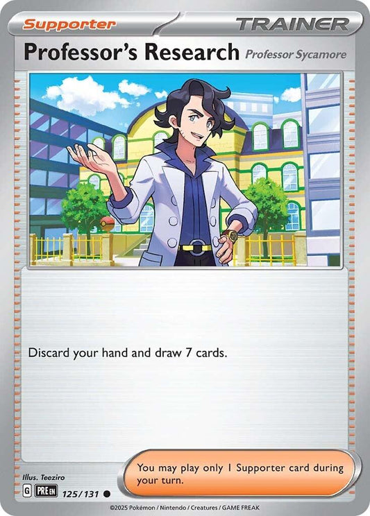 Pokemon: Professor's Research [Professor Sycamore] card image