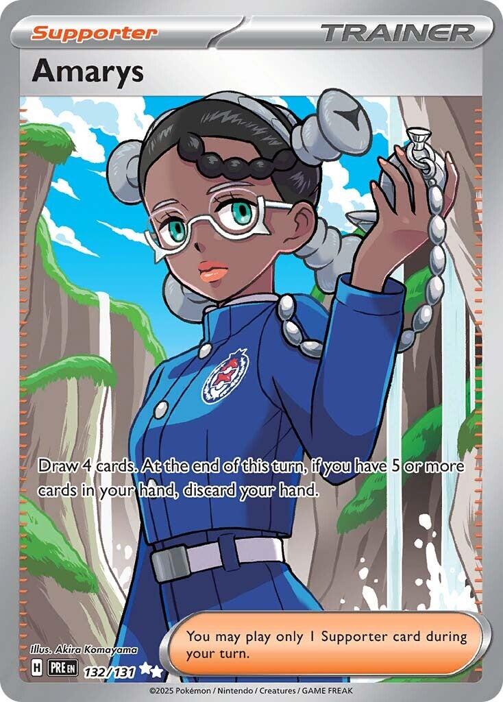 Pokemon: Amarys - 132/131 card image