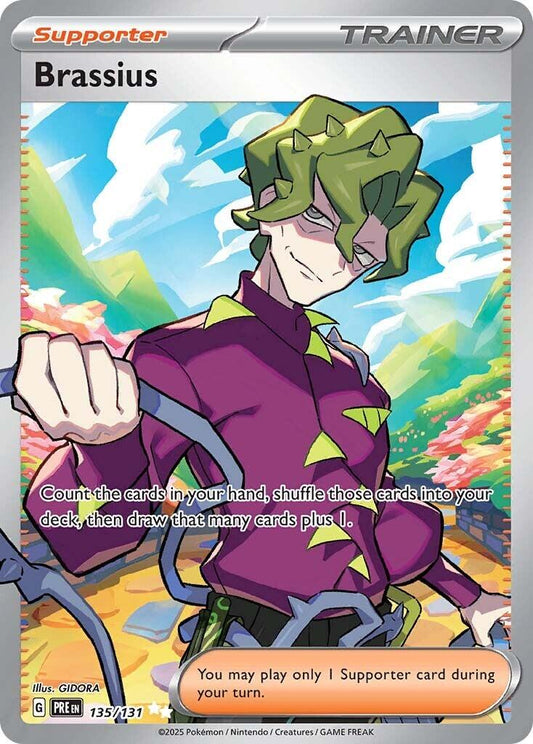 Pokemon: Brassius card image