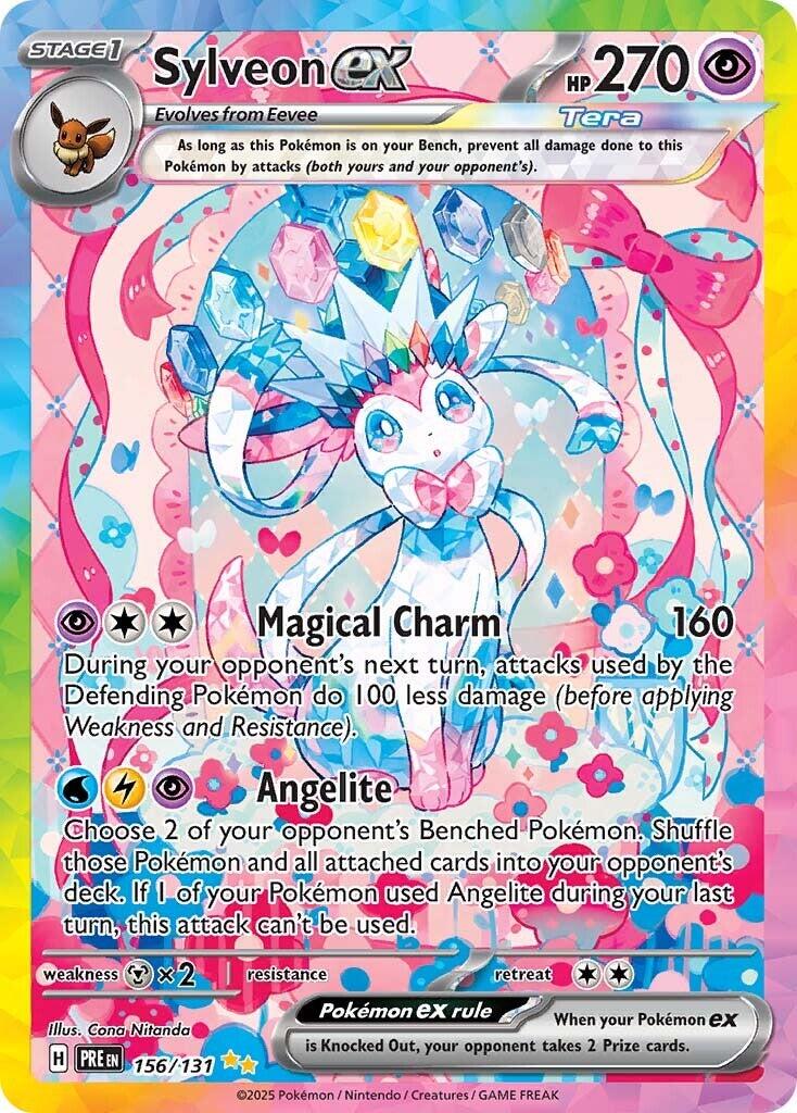 Pokemon: Sylveon ex - 156/131 card image