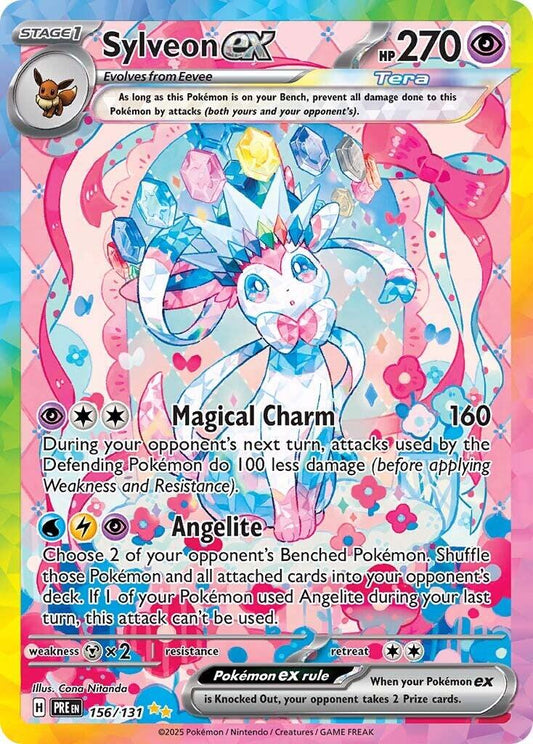 Pokemon: Sylveon ex - 156/131 card image