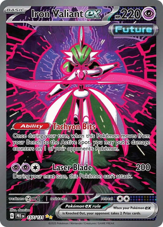 Pokemon: Iron Valiant ex card image