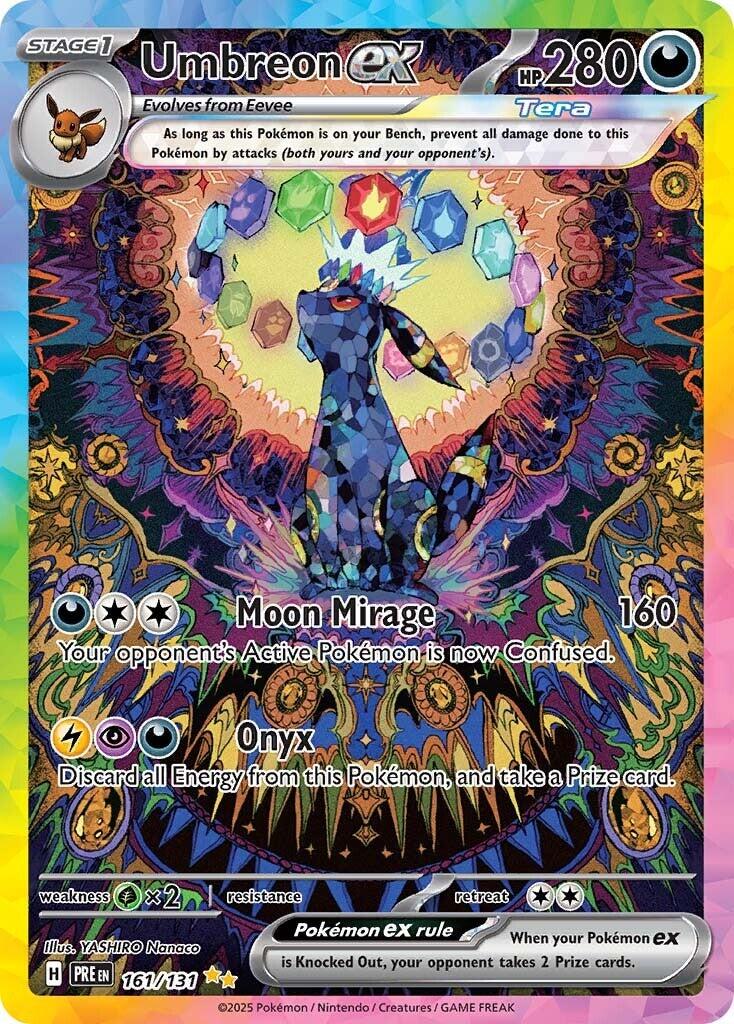 Pokemon: Umbreon ex - 161/131 card image