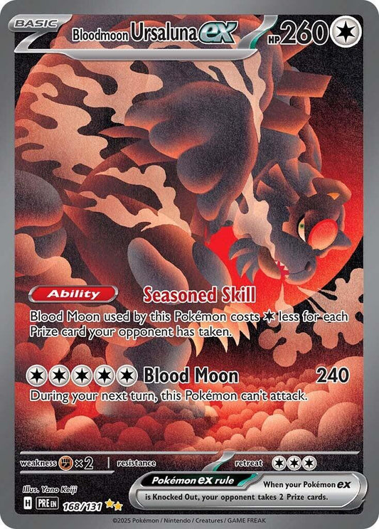 Pokemon: Bloodmoon Ursaluna ex card image