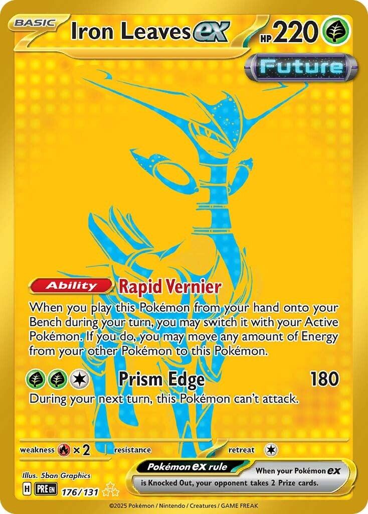 Pokemon: Iron Leaves ex card image