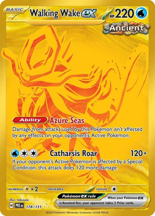 Pokemon: Walking Wake ex card image