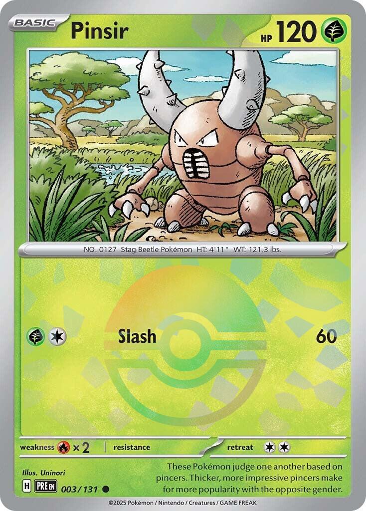 Pokemon: Pinsir (Poke Ball Pattern) card image