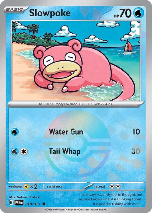 Pokemon: Slowpoke (Poke Ball Pattern) card image