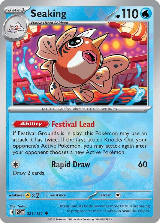 Pokemon: Seaking (Poke Ball Pattern) card image