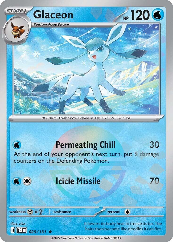 Pokemon: Glaceon (Poke Ball Pattern) card image