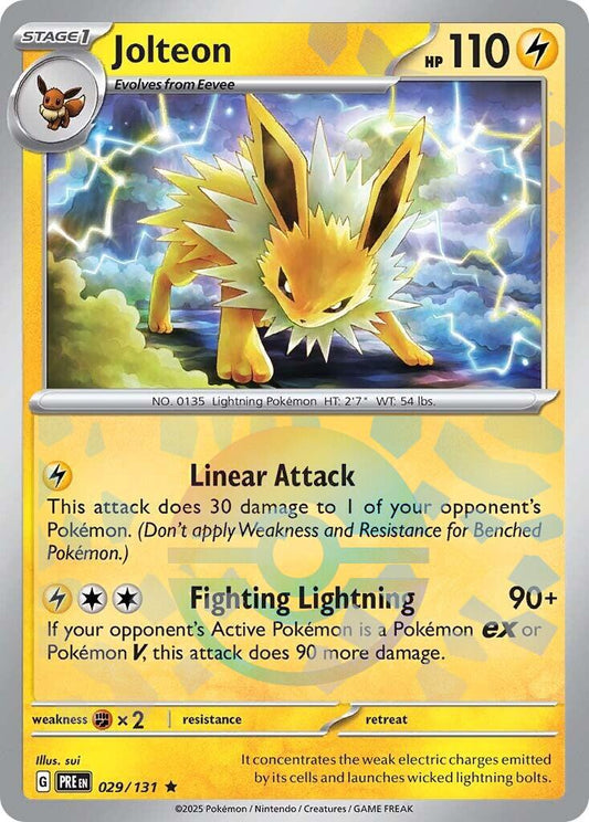 Pokemon: Jolteon (Poke Ball Pattern) card image