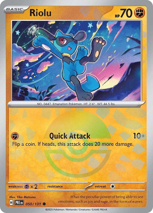 Pokemon: Riolu (Poke Ball Pattern) card image