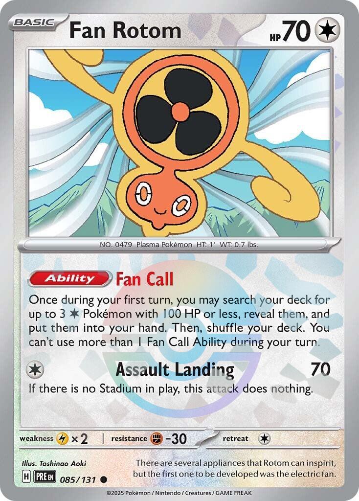 Pokemon: Fan Rotom (Poke Ball Pattern) card image